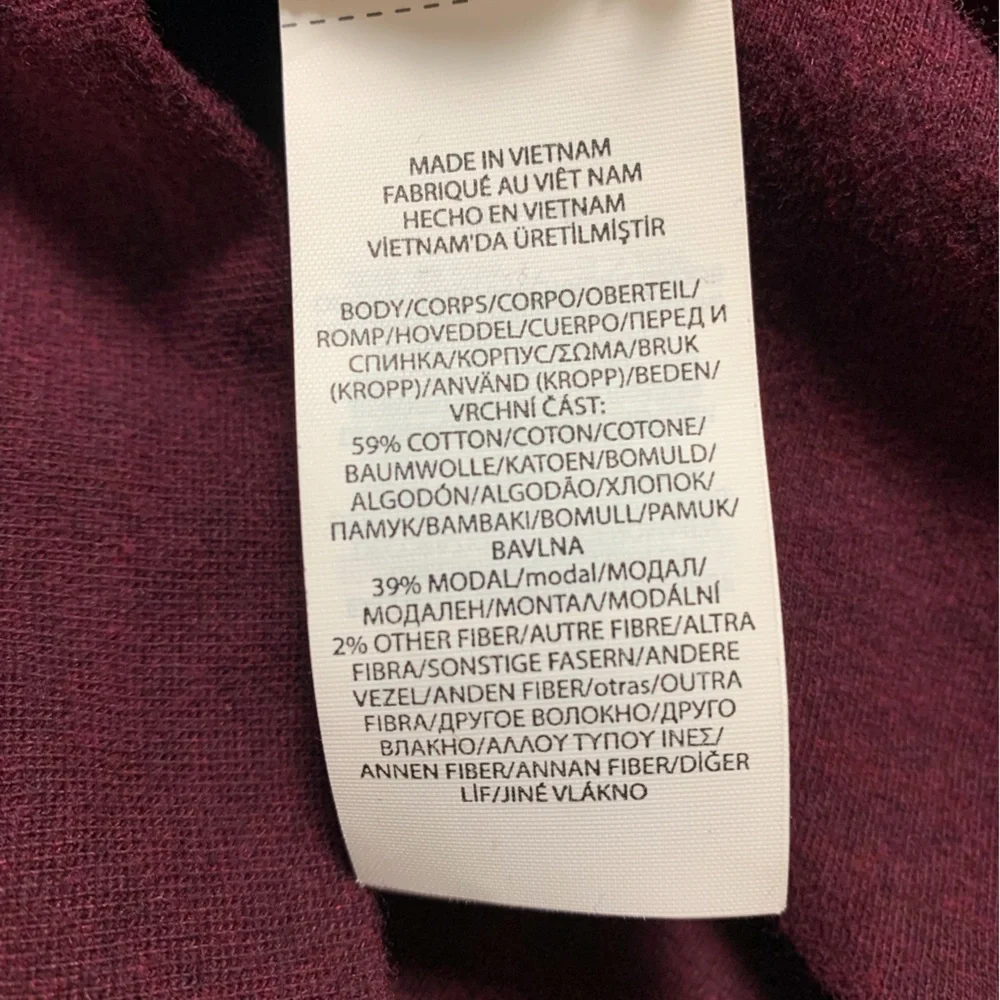 Polo Ralph Lauren Mens Quarter Zip Striped Pullover Burgundy Grey XL